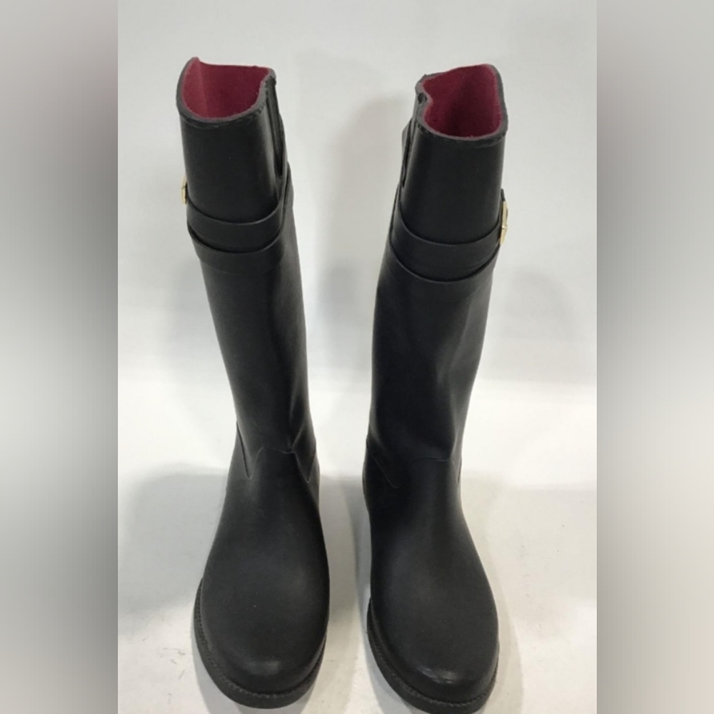 Tommy Hilfiger tall rain boots Women's size 10.